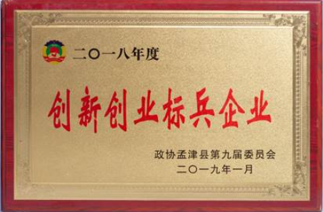 创新创业标兵企业